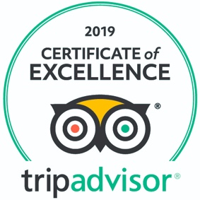 Trip Advisor Certificate of Excellence 2019